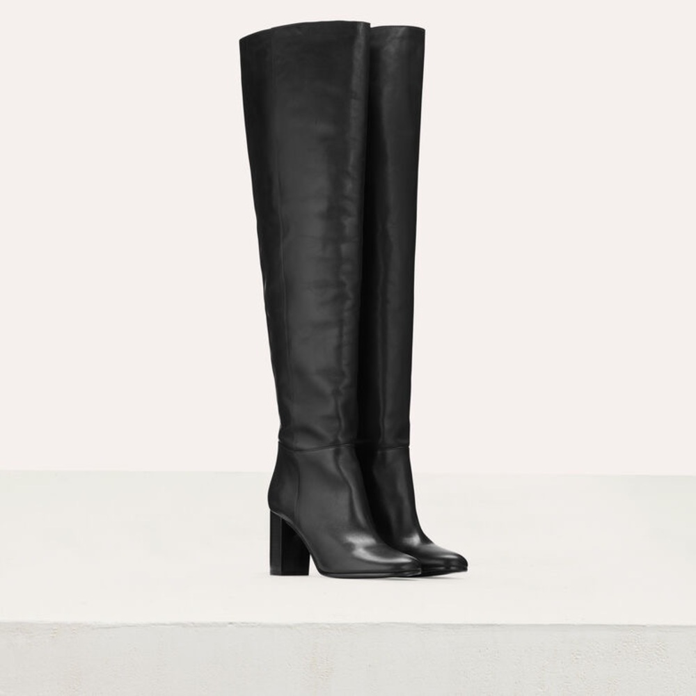 Maje H18 Fold Over the Knee Boots